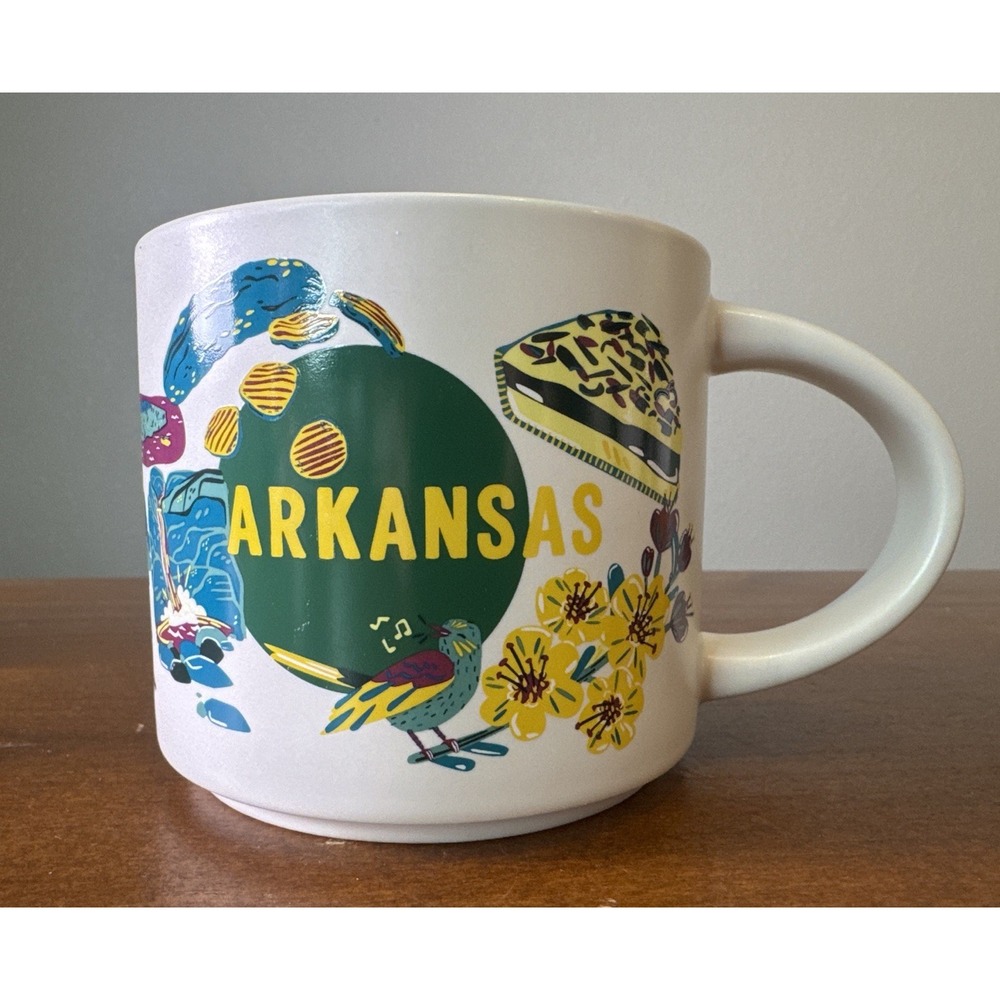 Starbucks Discovery Series Arkansas State 14 Oz. Mug Coffee Cup 2024